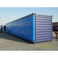 Waterproof Vinyl Polyester Tarpaulin Side Curtain / Blue Dump Truck Tarps 20x20